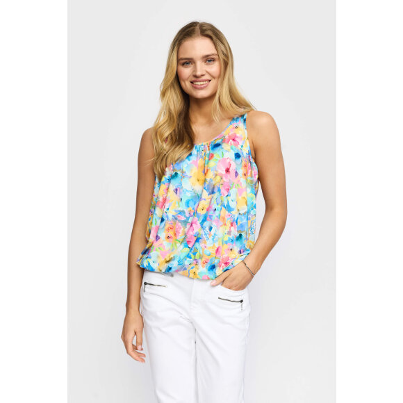 2-biz top - multi/blomster - Toppe til dame - Sommertoppe mm. - 2-Biz 2-biz top - multi/blomster - Toppe til dame - Sommertoppe mm. - 2-Biz