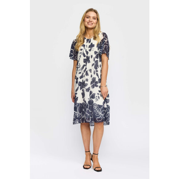 2-biz kjole - navy mix - Mellemlange kjoler - 2-Biz