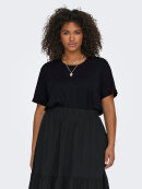 Only Camakoma t-shirt - sort - Overdele til Plus size - ONLY CarmaKoma