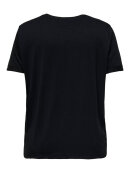 Only Camakoma t-shirt - sort - Overdele til Plus size - ONLY CarmaKoma