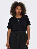 Only Camakoma t-shirt - sort - Overdele til Plus size - ONLY CarmaKoma