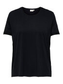 Only Camakoma t-shirt - sort - Overdele til Plus size - ONLY CarmaKoma
