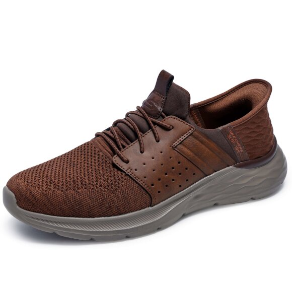 Skechers sneakers - brun - slip-ins - Herre - Sneakers - Skechers