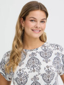 Fransa t-shirt - print/camel - Dame - Bluser - FRANSA