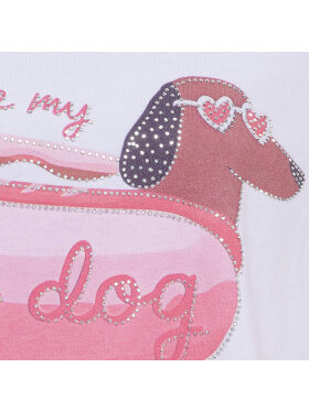Marta T-Shirt - Hvid - Hot Dog - Dame - T-shirts - MARTA