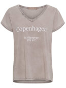 Marta T-shirt - fango - Dame - T-shirts - MARTA