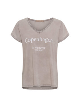 Marta T-shirt - fango - Dame - T-shirts - MARTA