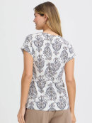 Fransa t-shirt - print/camel - Dame - Bluser - FRANSA