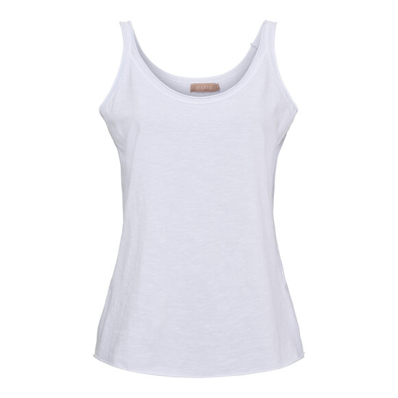 Marta Top - Hvid - Toppe til dame - Sommertoppe mm. - MARTA