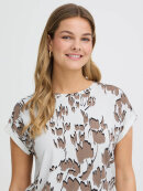 Fransa bluse - sort/camel - Dame - Bluser - FRANSA