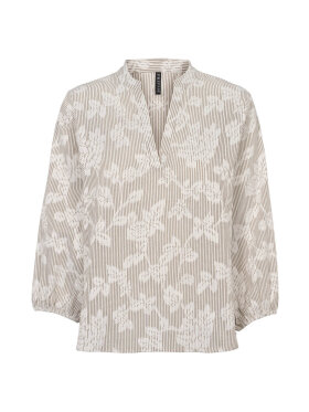 Prepair bluse - brun/off - Dame - Bluser - PREPAIR Prepair bluse - brun/off - Dame - Bluser - PREPAIR