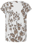 Fransa bluse - sort/camel - Dame - Bluser - FRANSA