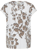 Fransa bluse - sort/camel - Dame - Bluser - FRANSA