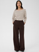 Part Two Bluse - off/brun stribet - Dame - Bluser - Part Two
