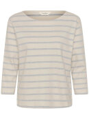 Part Two Bluse - off/grå stribet - Dame - Bluser - Part Two Part Two Bluse - off/grå stribet - Dame - Bluser - Part Two