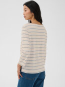 Part Two Bluse - off/grå stribet - Dame - Bluser - Part Two Part Two Bluse - off/grå stribet - Dame - Bluser - Part Two