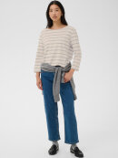 Part Two Bluse - off/grå stribet - Dame - Bluser - Part Two Part Two Bluse - off/grå stribet - Dame - Bluser - Part Two