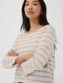 Part Two Bluse - off/grå stribet - Dame - Bluser - Part Two Part Two Bluse - off/grå stribet - Dame - Bluser - Part Two