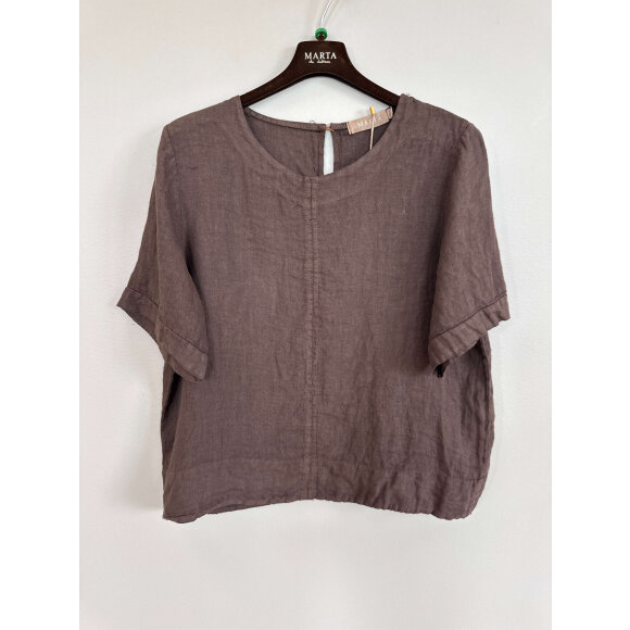 Marta Bluse - Mocca - Dame - Bluser - MARTA