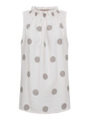 Marta Top - beige/dot - Toppe til dame - Sommertoppe mm. - MARTA