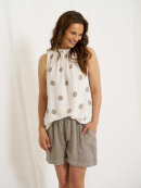 Marta Top - beige/dot - Toppe til dame - Sommertoppe mm. - MARTA
