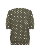 Soyaconcept Bluse - army/dot - Dame - Bluser - Soyaconcept 