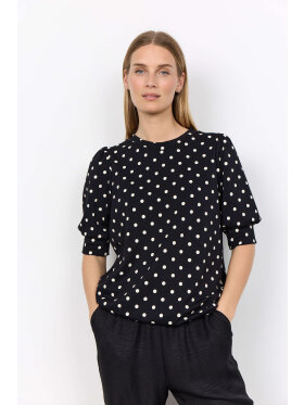 Soyaconcept Bluse - sort/dot - Dame - Bluser - Soyaconcept Soyaconcept Bluse - sort/dot - Dame - Bluser - Soyaconcept