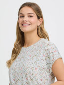 Fransa bluse - grøn/blå blomster - Dame - Bluser - FRANSA