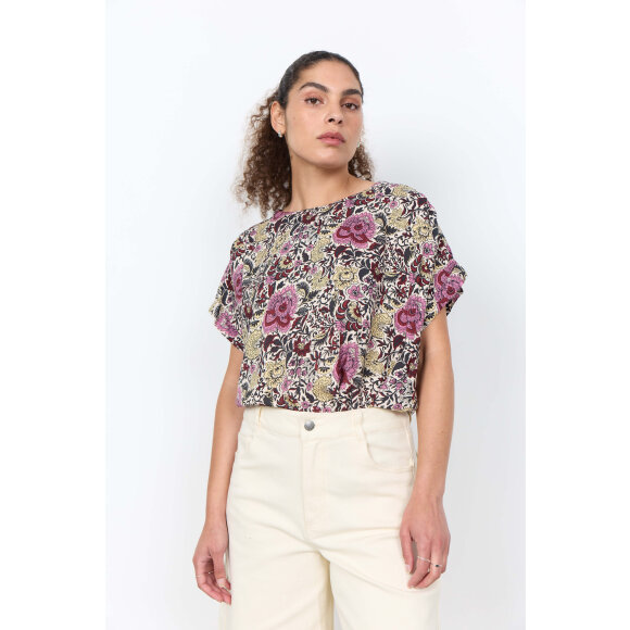 Soyaconcept bluse - rosa mix - Dame - Bluser - Soyaconcept 