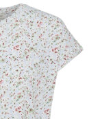 Fransa bluse - grøn/blå blomster - Dame - Bluser - FRANSA