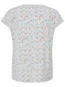 Fransa bluse - grøn/blå blomster - Dame - Bluser - FRANSA
