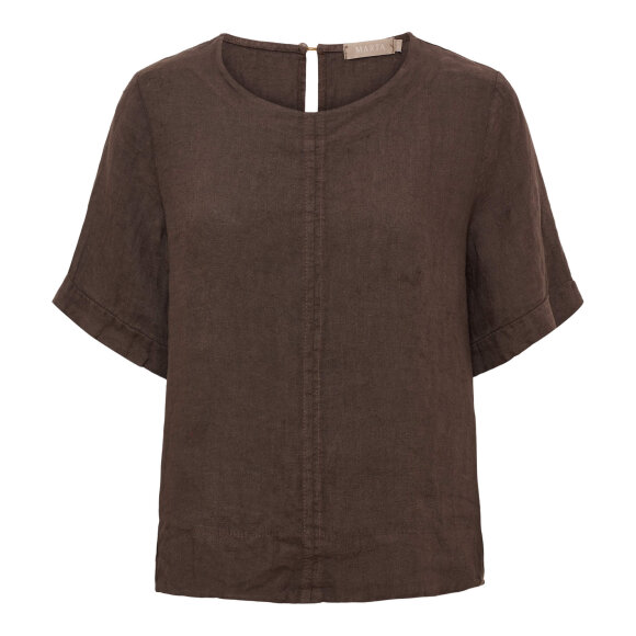 Marta Bluse - Mocca - Dame - Bluser - MARTA