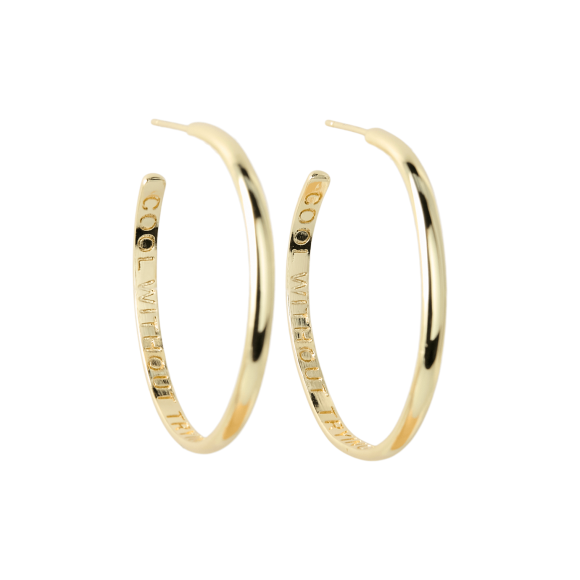 Friihof + Siig Ørering - guld - Hoop M - Øreringe - Friihof+Siig