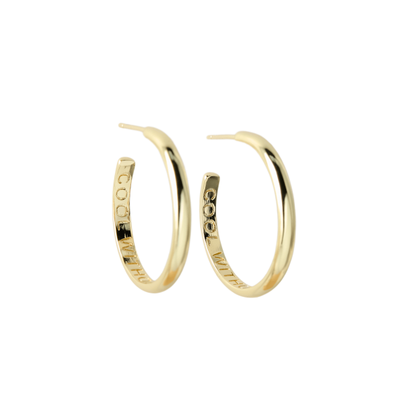 Friihof + Siig ørering - guld - Hoop S - Øreringe - Friihof+Siig