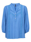 Prepair Bluse - blue - Dame - Bluser - PREPAIR Prepair Bluse - blue - Dame - Bluser - PREPAIR