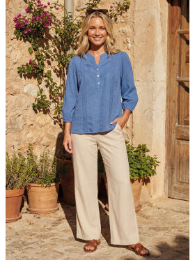 Prepair Bluse - blue - Dame - Bluser - PREPAIR Prepair Bluse - blue - Dame - Bluser - PREPAIR