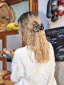 Black Colour Hårspænde - leo/blomst - Hår Accessories - Black Colour Black Colour Hårspænde - leo/blomst - Hår Accessories - Black Colour