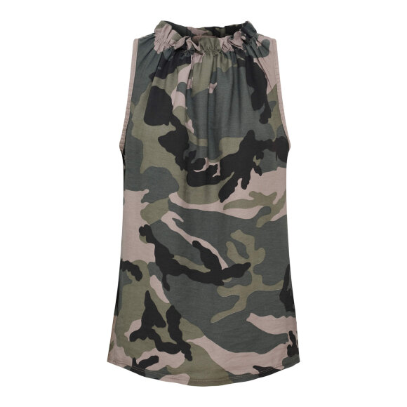 Marta Top - army - Toppe til dame - Sommertoppe mm. - MARTA