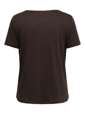 Only Carmakoma t-shirt - Overdele til Plus size - ONLY CarmaKoma