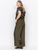 Wasabiconcept bluse - army/sort - Overdele til Plus size - Wasabiconcept