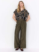 Wasabiconcept bluse - army/sort - Overdele til Plus size - Wasabiconcept