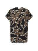 Wasabiconcept bluse - army/sort - Overdele til Plus size - Wasabiconcept