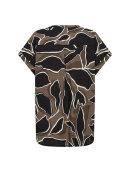 Wasabiconcept bluse - army/sort - Overdele til Plus size - Wasabiconcept