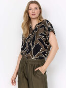 Wasabiconcept bluse - army/sort - Overdele til Plus size - Wasabiconcept