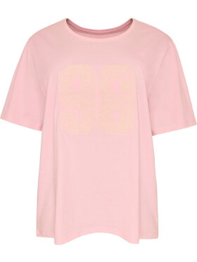 Cassiopeia t-shirt - rosa - Overdele til Plus size - CASSIOPEIA