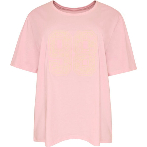 Cassiopeia t-shirt - rosa - Overdele til Plus size - CASSIOPEIA