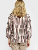 2-biz bluse - rosa/stribet - Dame - Bluser - IN FRONT 2-biz bluse - rosa/stribet - Dame - Bluser - IN FRONT