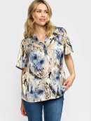 2-biz bluse - blå mix - Dame - Bluser - IN FRONT 2-biz bluse - blå mix - Dame - Bluser - IN FRONT