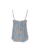 Black Colour Top - Aqua/Paisley - Toppe til dame - Sommertoppe mm. - Black Colour Black Colour Top - Aqua/Paisley - Toppe til dame - Sommertoppe mm. - Black Colour