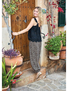 Black Colour Top - sort - Toppe til dame - Sommertoppe mm. - Black Colour